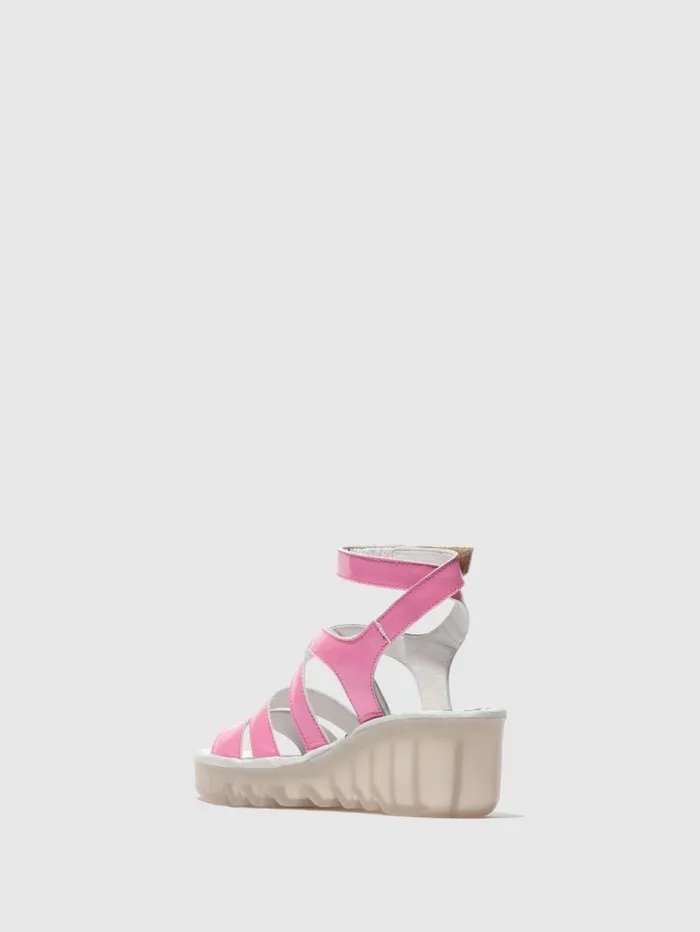 Strappy Sandals BAFY485FLY PINK Women Fly London Sandals