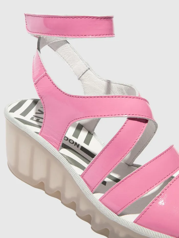 Strappy Sandals BAFY485FLY PINK Women Fly London Sandals