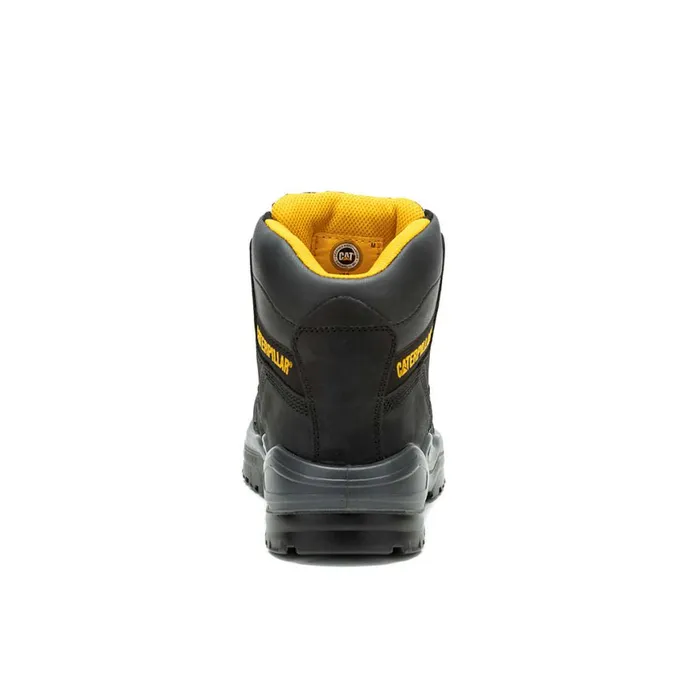 Striver Steel Toe Work Boot Black Men Cat Footwear Boots