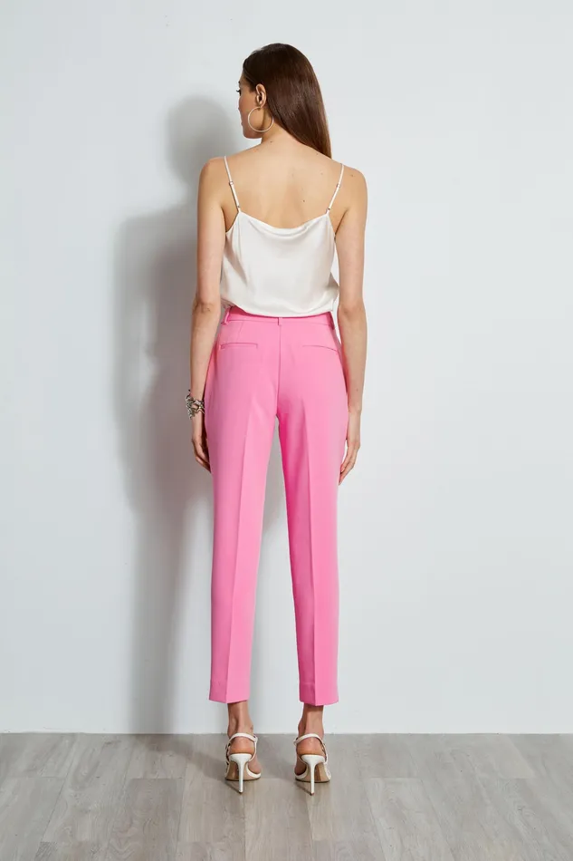 Suiting Women Elie Tahari Slim Fit Cropped Pants CARNATION