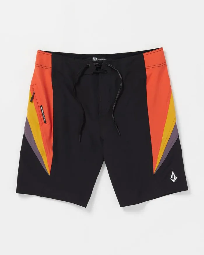 Surf Vitals Jack Robinson ModTech Trunks 8211 New Black Mens Volcom Surf Vitals