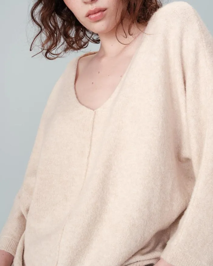 SWEATER BEIGE NADIR Shop Grace and Mila Plain Jumpers