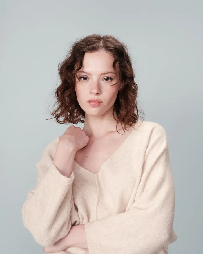SWEATER BEIGE NADIR Shop Grace and Mila Plain Jumpers