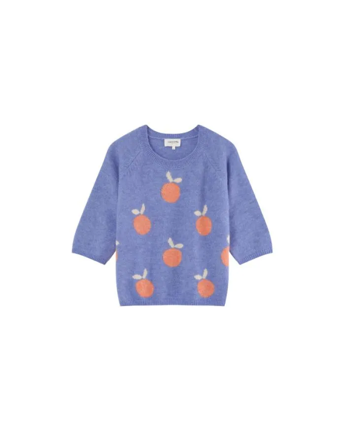 SWEATER BLEU MACY Shop Grace and Mila Patterned Sweaters