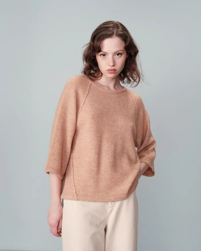 SWEATER CAMEL NANOU Shop Grace and Mila Plain Jumpers