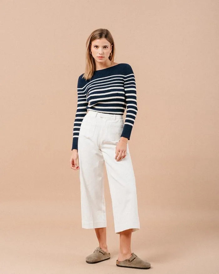 SWEATER MARINE MADELEINE Shop Grace and Mila Striped Jumpers