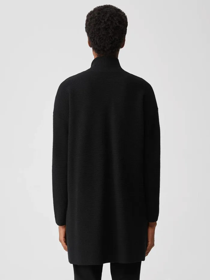 Sweaters and Cardigans Women Eileen Fisher Italian Cashmere Links Cardigan Black
