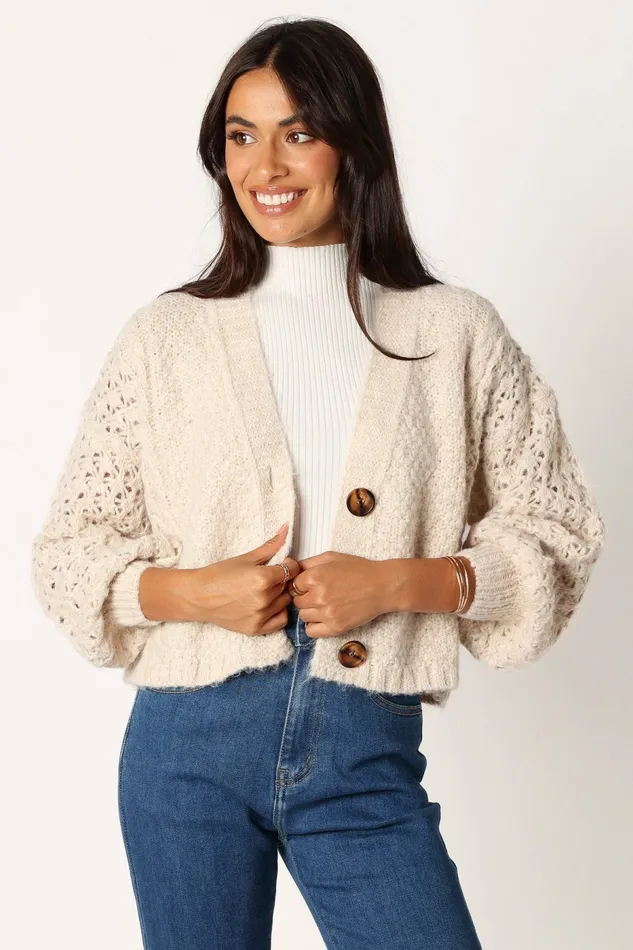Sweaters Blakey Cardigan Cream Petal and Pup Women
