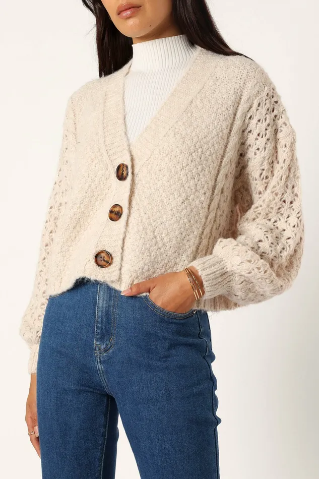 Sweaters Blakey Cardigan Cream Petal and Pup Women