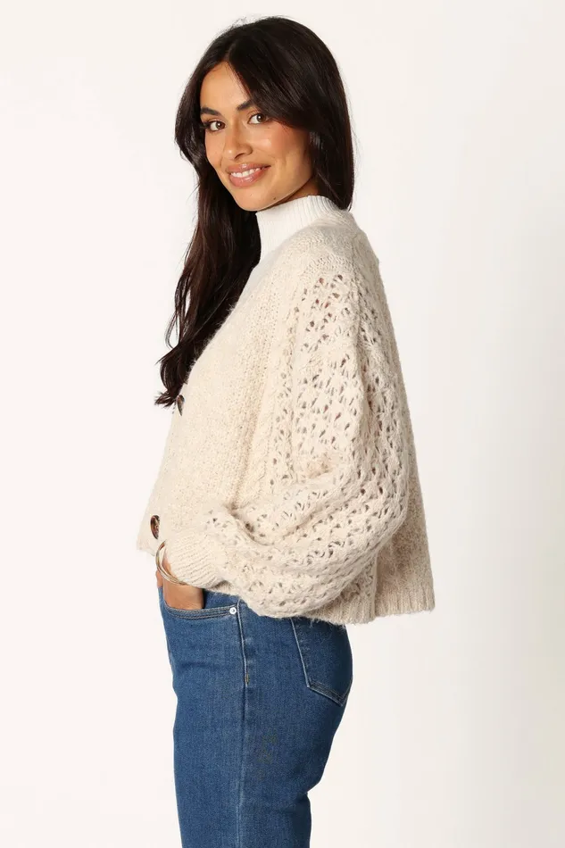 Sweaters Blakey Cardigan Cream Petal and Pup Women