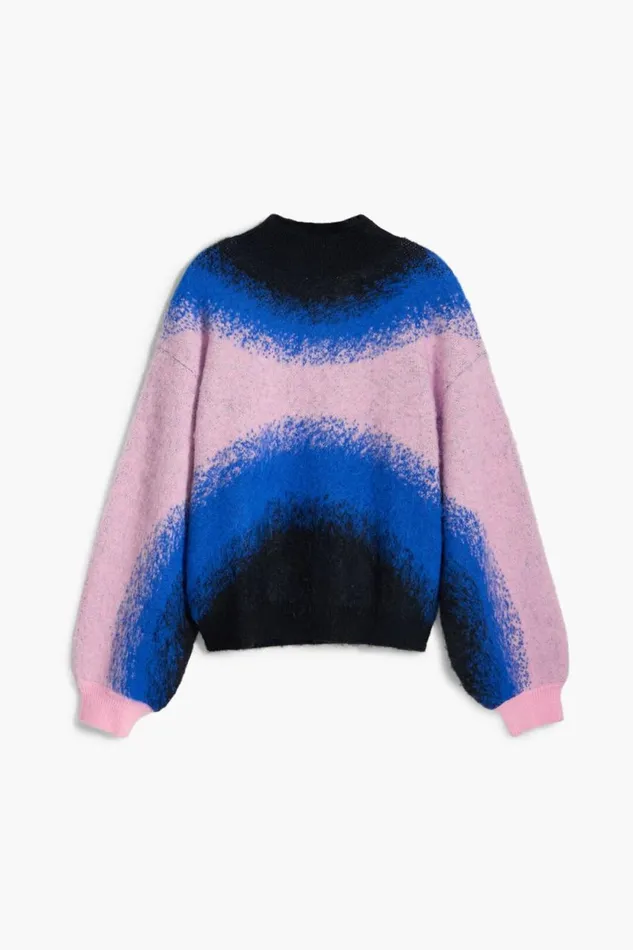Sweaters Women Desigual Maitrepierre Gradient Sweater Red