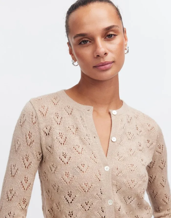 Sweaters Women Madewell Yanawara Qupana Alpaca Cardigan Beige