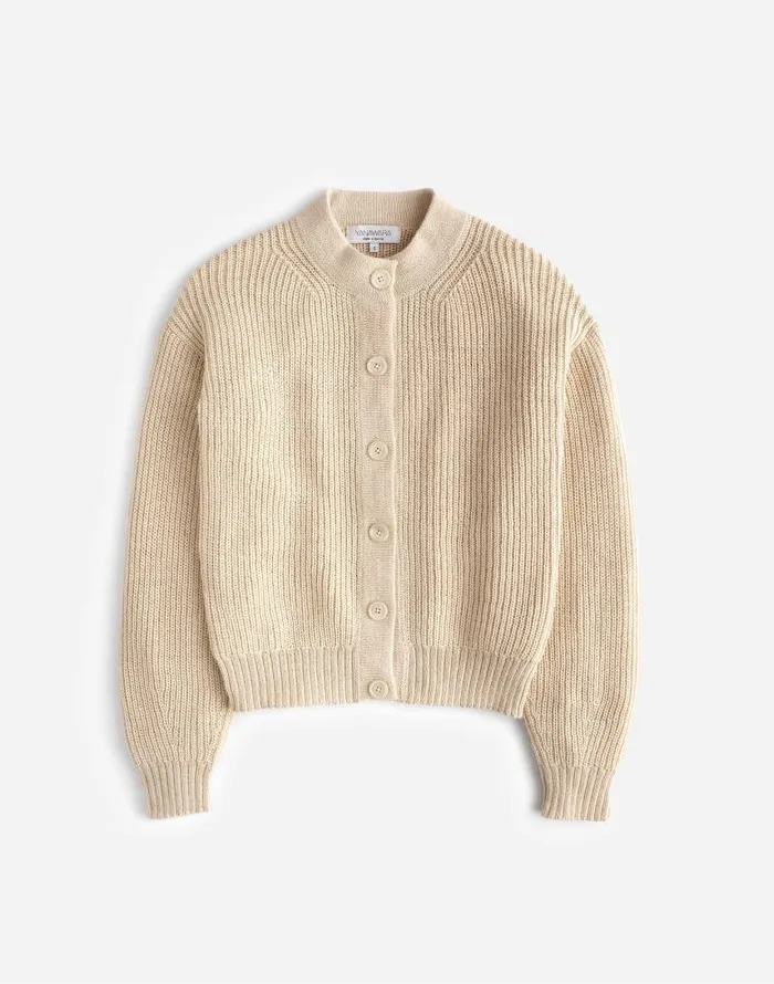 Sweaters Women Madewell Yanawara Tintaya Alpaca Cardigan Ivory White