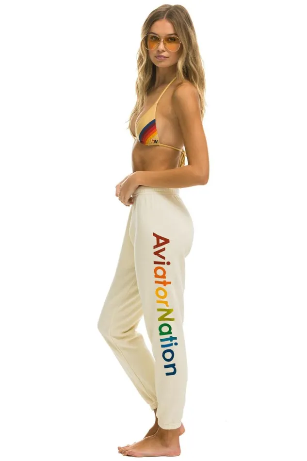 Sweatpants 8211 Vintage White Women Aviator Nation Sweatpants