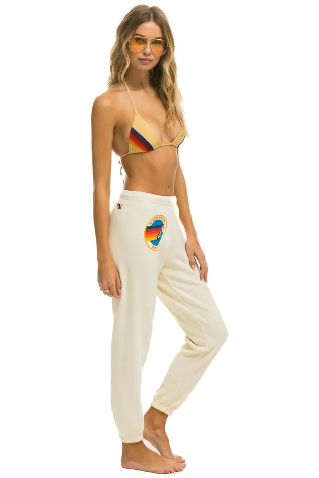 Sweatpants 8211 Vintage White Women Aviator Nation Sweatpants