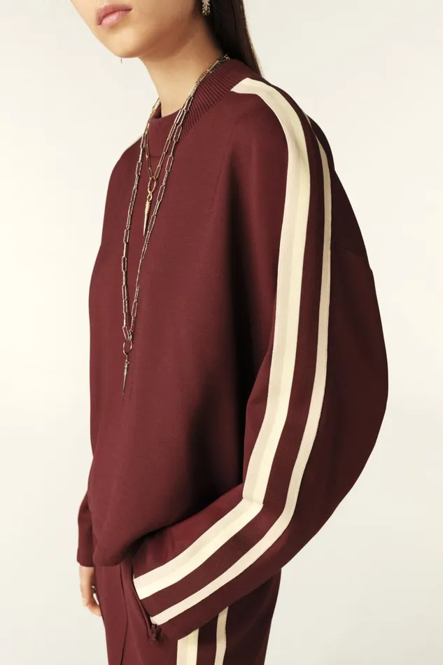 Sweatshirt Style Top Spade Red Women Baandsh Tops and Shirts