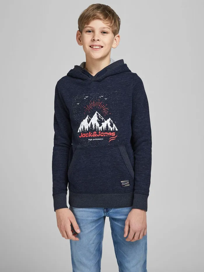 Sweatshirts JACK and JONES Junior BOYS HOODIE Blue Navy Blazer Gift for Friend Sweatshirts JACK and JONES Junior BOYS HOODIE Blue Navy Blazer Gift for Friend