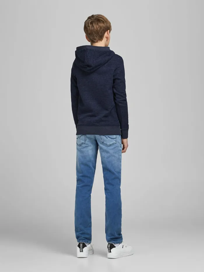 Sweatshirts JACK and JONES Junior BOYS HOODIE Blue Navy Blazer Gift for Friend