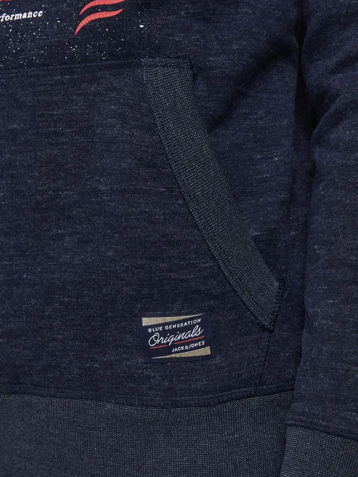 Sweatshirts JACK and JONES Junior BOYS HOODIE Blue Navy Blazer Gift for Friend