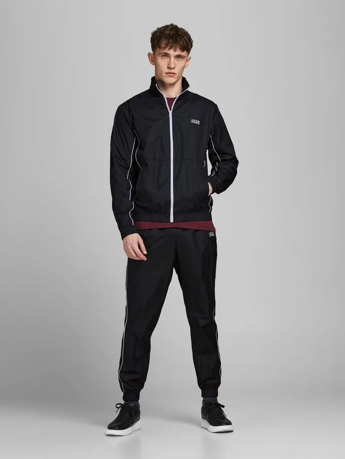 Sweatshirts JACK and JONES Mens 2PIECE TRACKSUIT Black Black Near Me