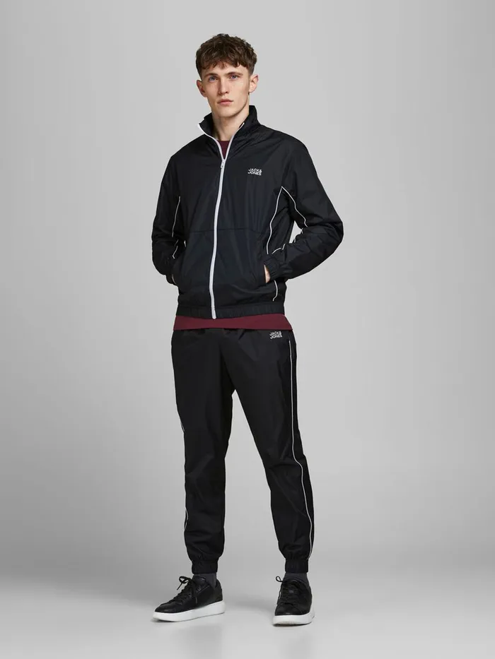 Sweatshirts JACK and JONES Mens 2PIECE TRACKSUIT Black Black Near Me