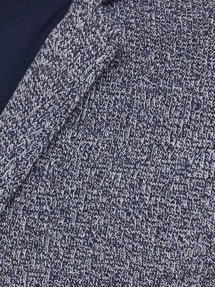 Sweatshirts JACK and JONES Mens INTERLOCK SWEAT BLAZER Grey New Navy Gift Ideas