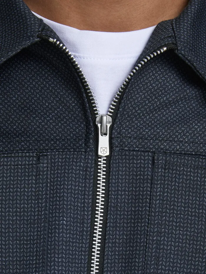 Sweatshirts JACK and JONES Mens SLIM FIT SWEAT JACKET Blue Navy Blazer Online