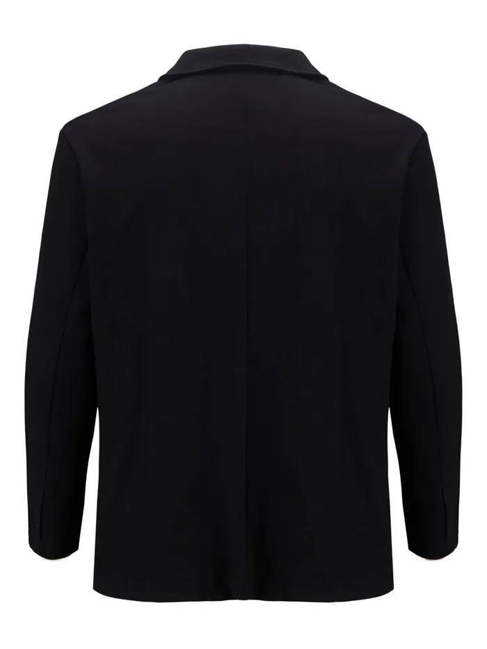 Sweatshirts JACK and JONES Mens SWEAT PLUS SIZE BLAZER Black Black Casaul