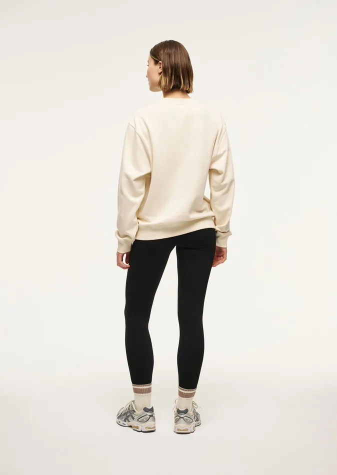 Sweatshirts Women PE Nation QUALIFY SWEAT IN WHISPER WHITE