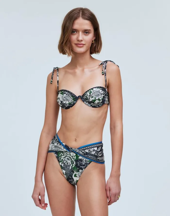 Swim Women Madewell Agua Bendita Lily Bikini Bottom Multi