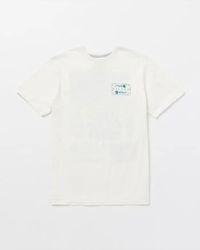 System Error Short Sleeve Tee 8211 Off White Mens Volcom Tops and Tees