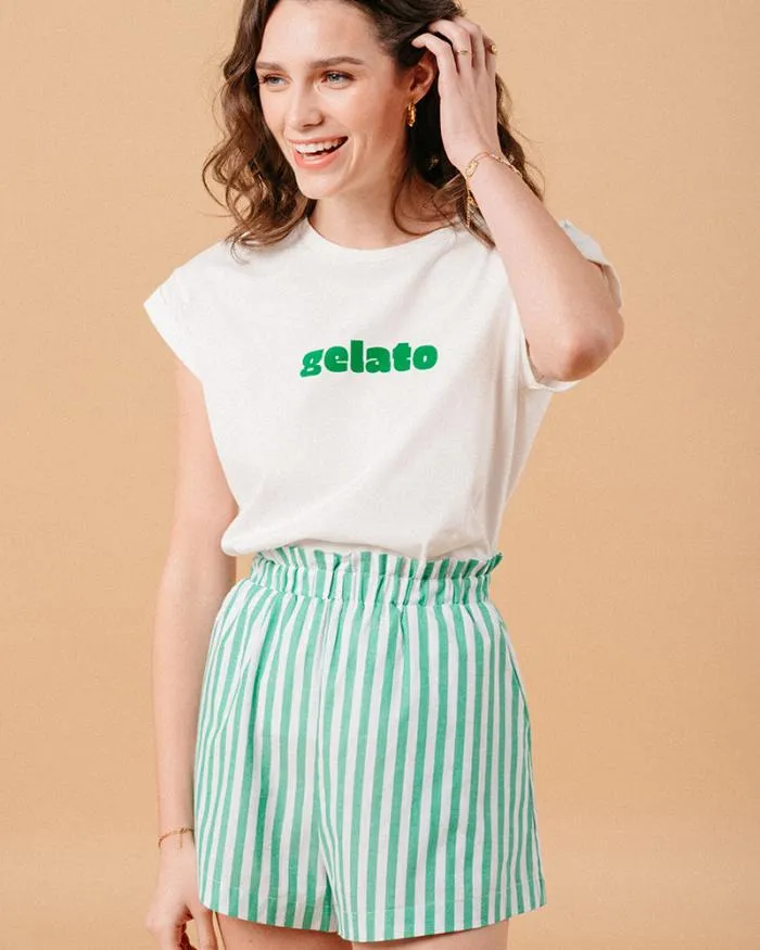 TSHIRT VERT MURE Shop Grace and Mila Printed Tshirts