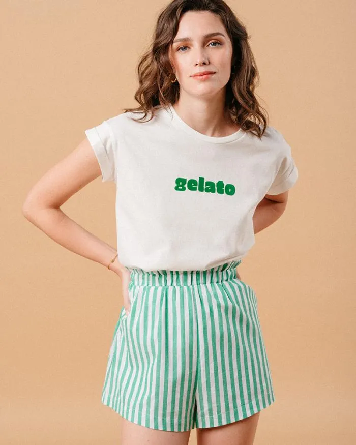 TSHIRT VERT MURE Shop Grace and Mila Printed Tshirts