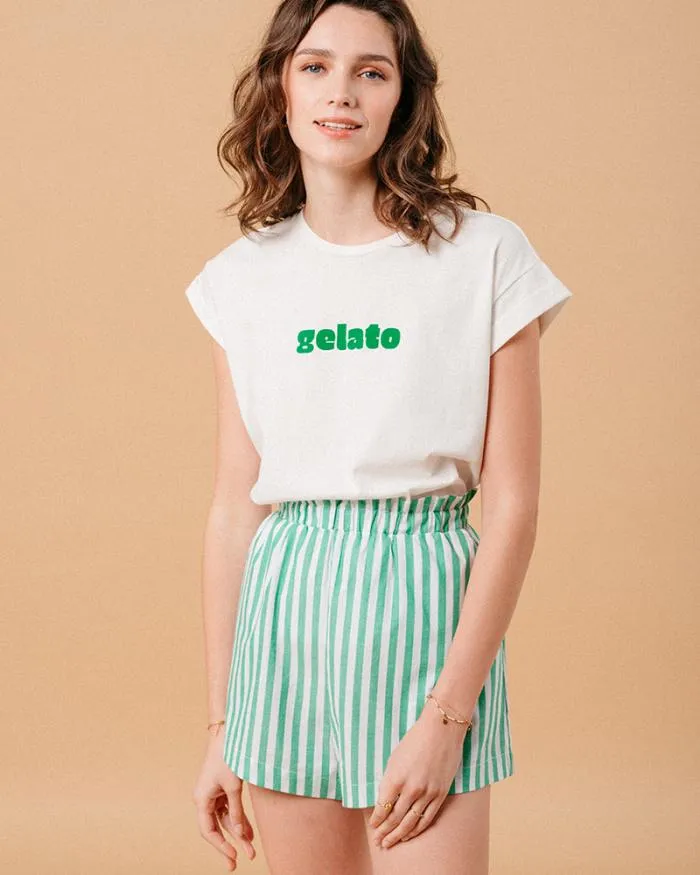TSHIRT VERT MURE Shop Grace and Mila Printed Tshirts