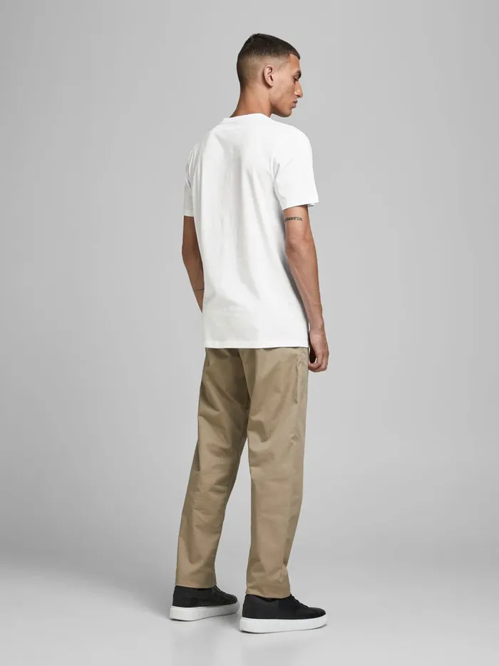 Tshirts JACK and JONES Mens 3PACK TSHIRT White White Gift Ideas