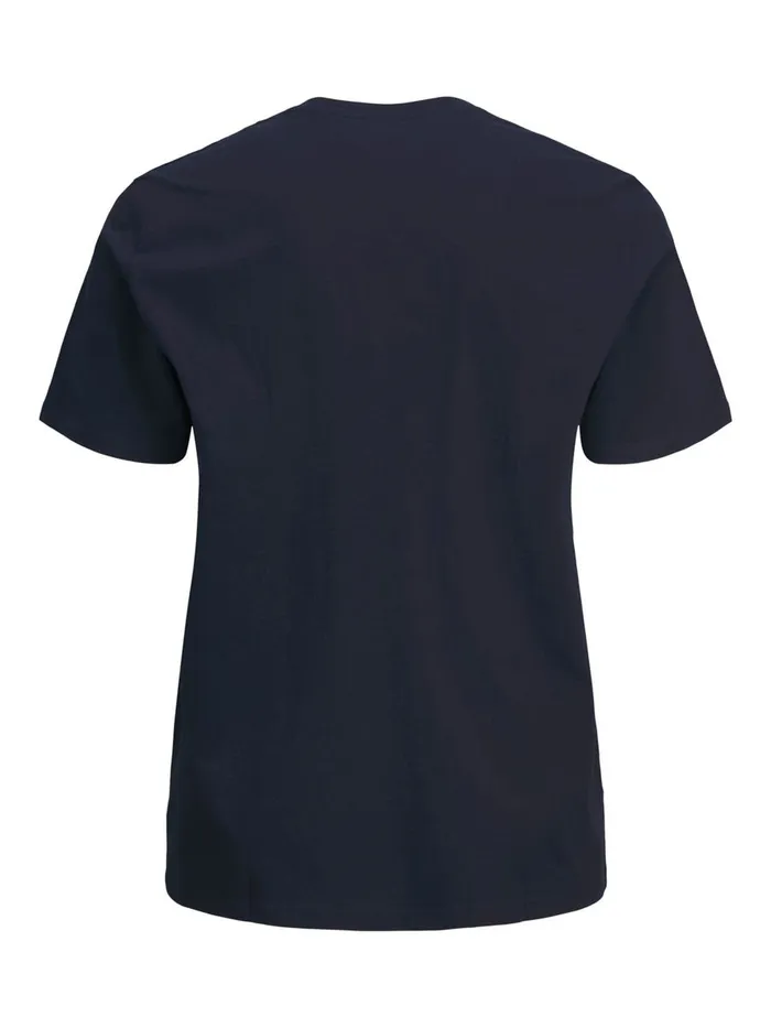 Tshirts JACK and JONES Mens LOGO PLUS SIZE TSHIRT Blue Navy Blazer Cheap On Sale