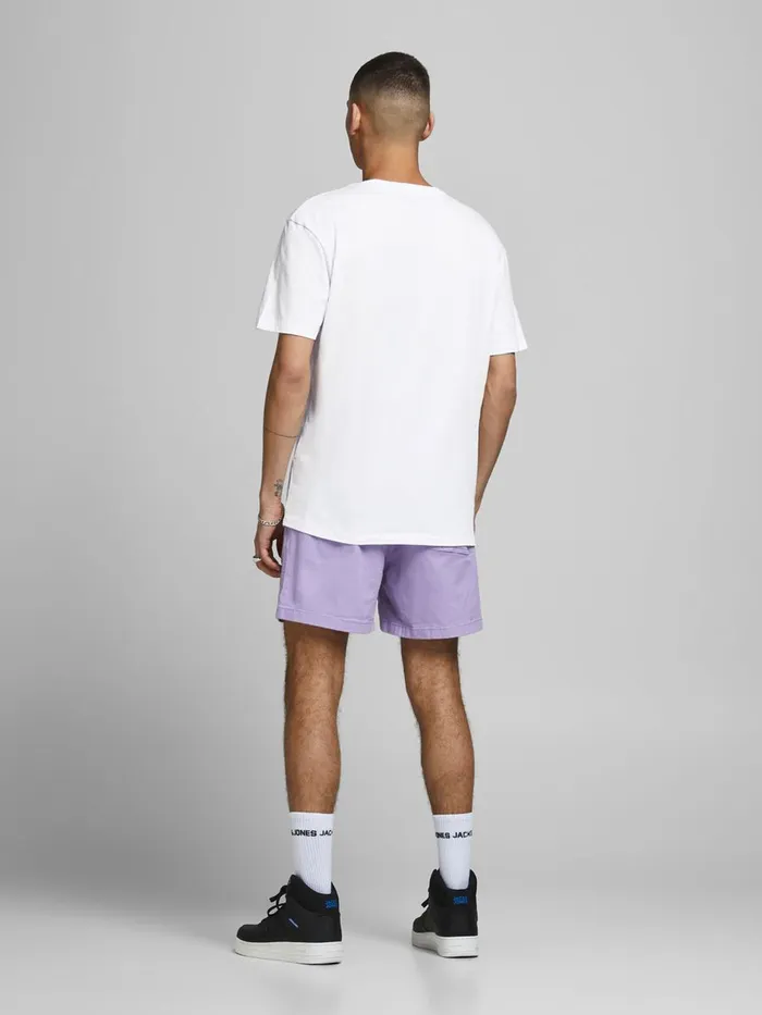 Tshirts JACK and JONES Mens RELAXED FIT STRIPE TSHIRT White White Gift Ideas