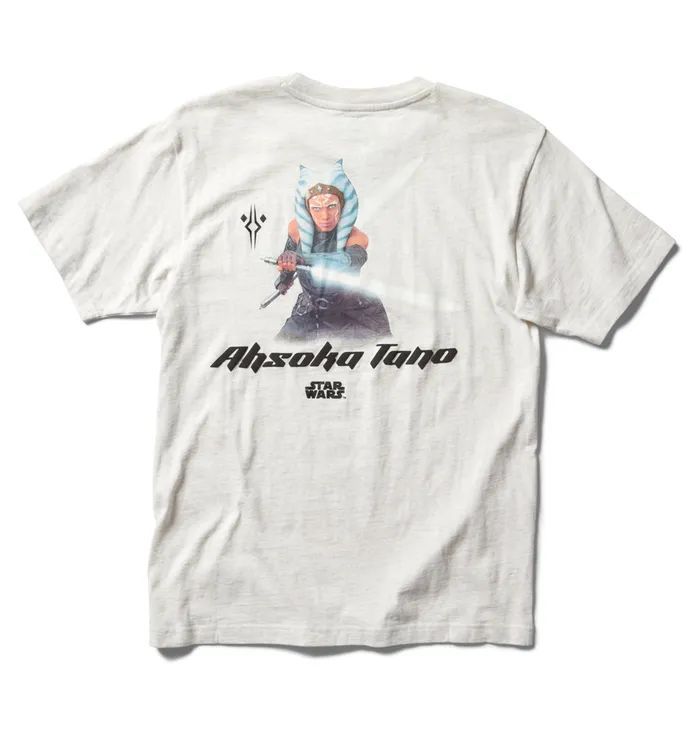 TShirts Men Star Wars DC Ahsoka Tano TShirt snow heather DC Shoes