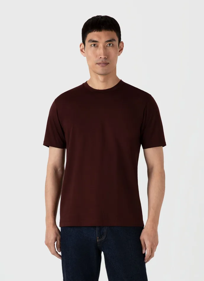 Tshirts Riviera Midweight Tshirt Raisin 8211 ussunspel Men Tshirts Riviera Midweight Tshirt Raisin 8211 ussunspel Men