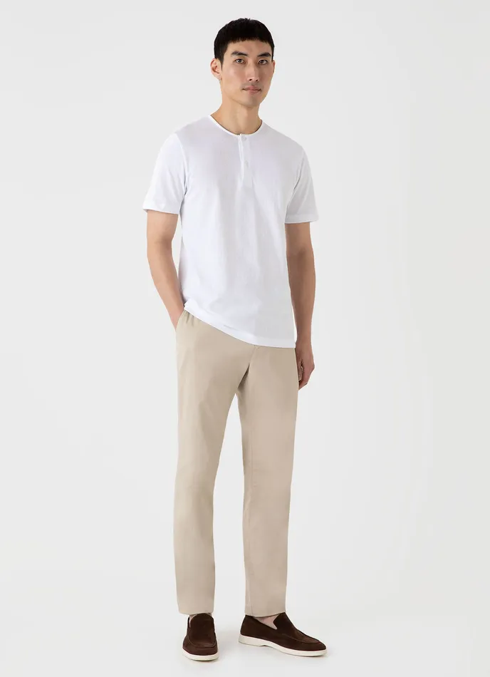Tshirts ussunspel Men Riviera Henley White Tshirts ussunspel Men Riviera Henley White