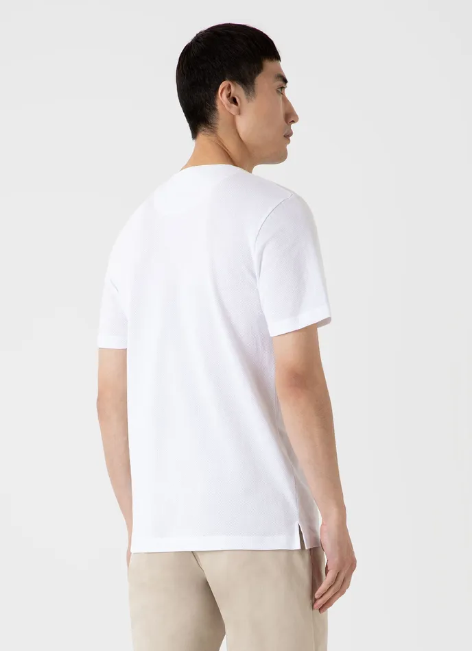 Tshirts ussunspel Men Riviera Henley White Tshirts ussunspel Men Riviera Henley White