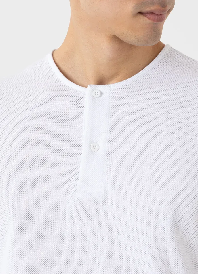Tshirts ussunspel Men Riviera Henley White Tshirts ussunspel Men Riviera Henley White