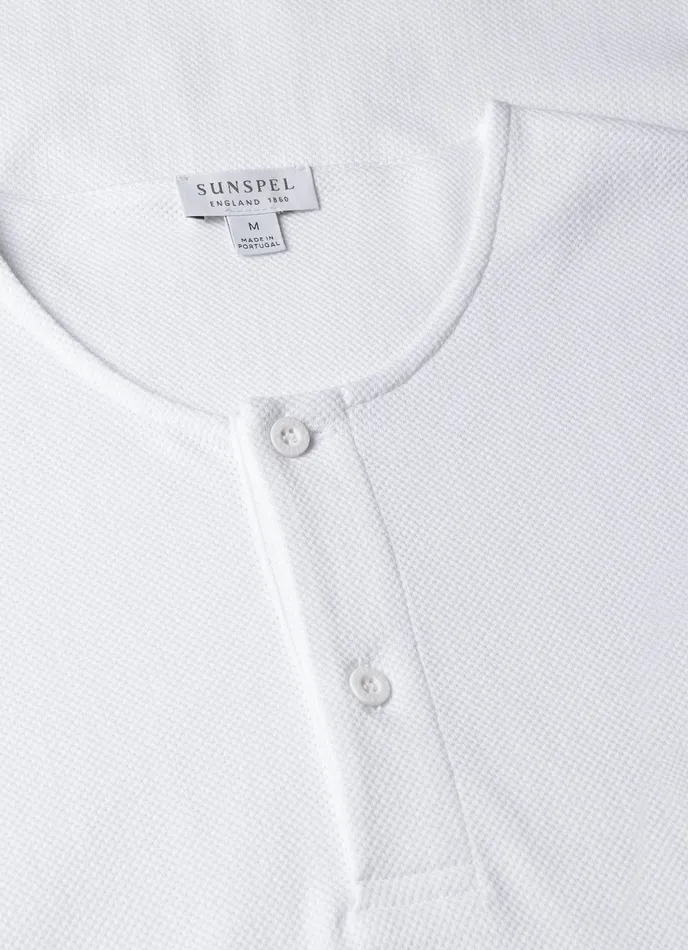 Tshirts ussunspel Men Riviera Henley White Tshirts ussunspel Men Riviera Henley White