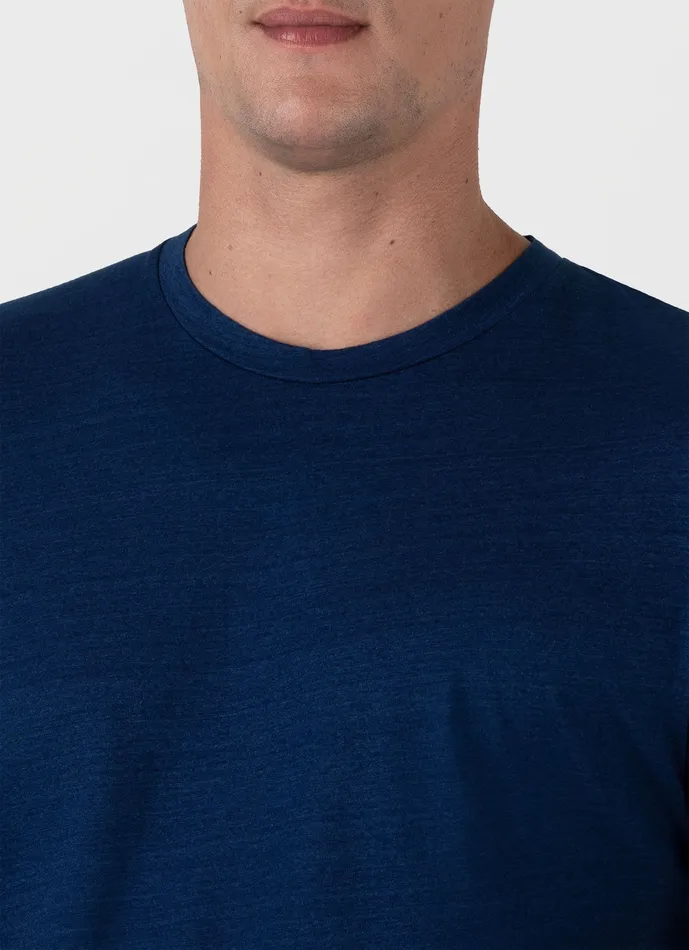 Tshirts ussunspel Men Riviera Midweight Tshirt Real Indigo Tshirts ussunspel Men Riviera Midweight Tshirt Real Indigo