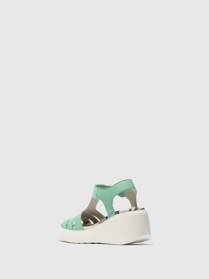 TStrap Sandals DUMA955FLY SPEARMINT Women Fly London Sandals