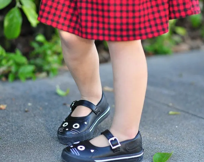 TUK Shoes Kitty Styles Women Black and White Kitty Mary Jane Toddler Sneaker TUK Shoes Kitty Styles Women Black and White Kitty Mary Jane Toddler Sneaker