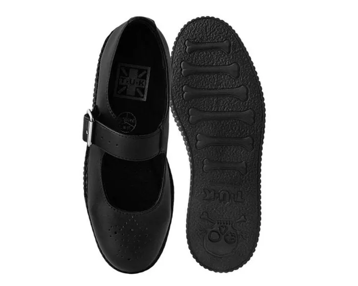 TUK Shoes Mary Janes Women Black TUKskin Viva Low Mary Jane TUK Shoes Mary Janes Women Black TUKskin Viva Low Mary Jane