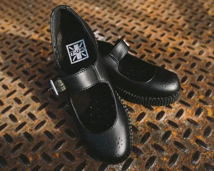 TUK Shoes Mary Janes Women Black TUKskin Viva Low Mary Jane TUK Shoes Mary Janes Women Black TUKskin Viva Low Mary Jane