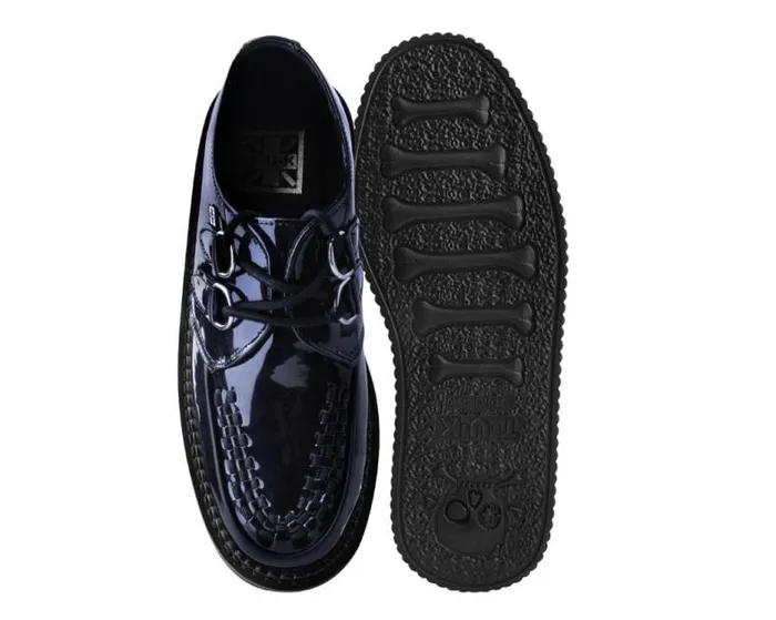 TUK Shoes Platforms Women Black Patent Classic Stratocreeper TUK Shoes Platforms Women Black Patent Classic Stratocreeper