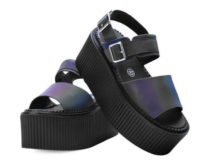 TUK Shoes Platforms Women Midnight Chameleon Strato Sandal TUK Shoes Platforms Women Midnight Chameleon Strato Sandal